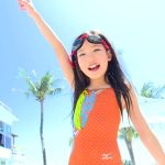 ランドセルを背負った身長１３３センチの神崎莉奈ちゃん！